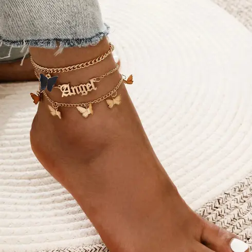 Bracelet Papillon pour la Cheville