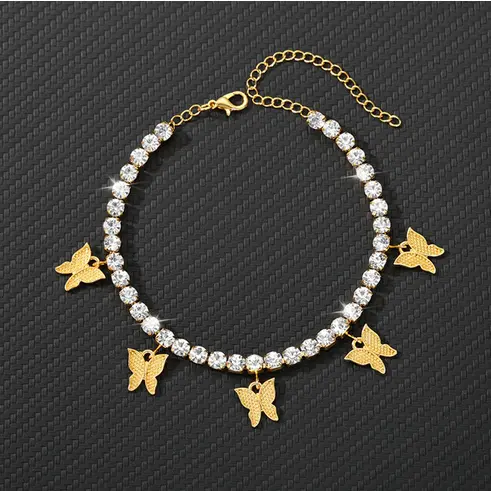 Bracelet Papillon verre