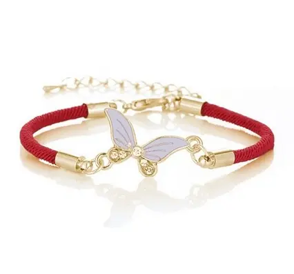 Bracelet Papillon Violet