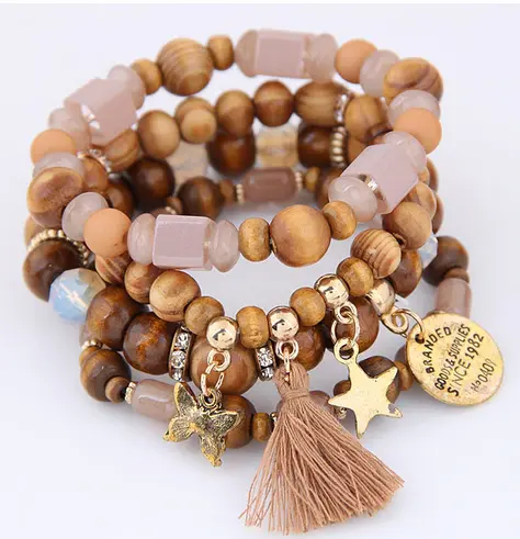 Bracelets Papillon Rétro