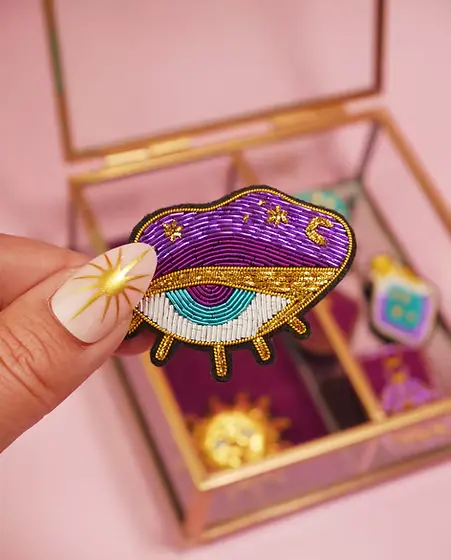 Broche - Œil magic