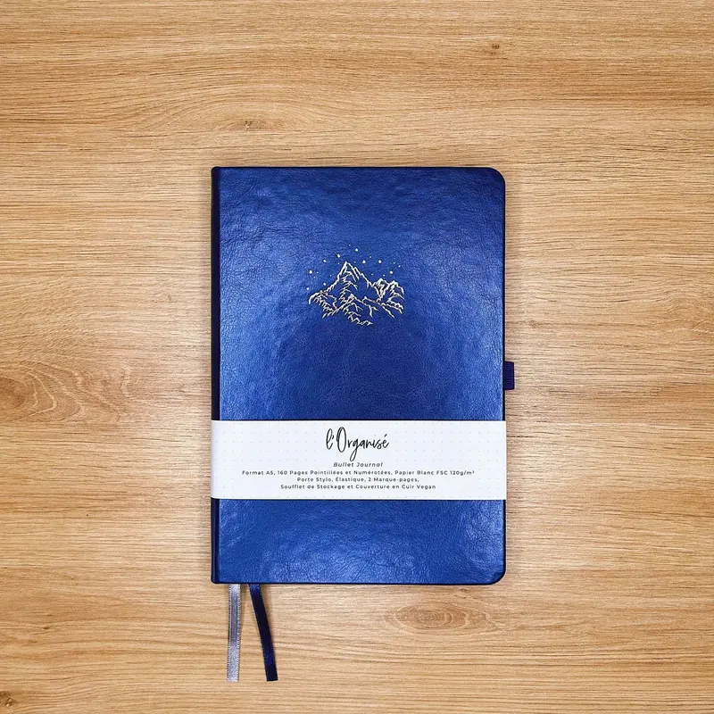 Bullet Journal l'Organisé "Montagne" - Carnet A5