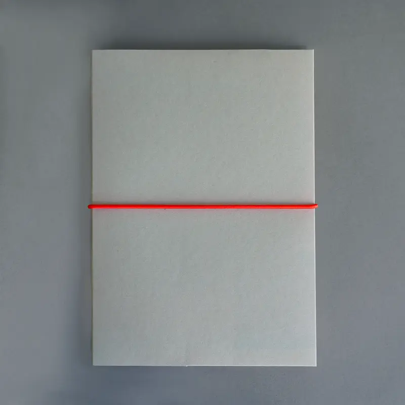 Cahier avec pochette - Gray