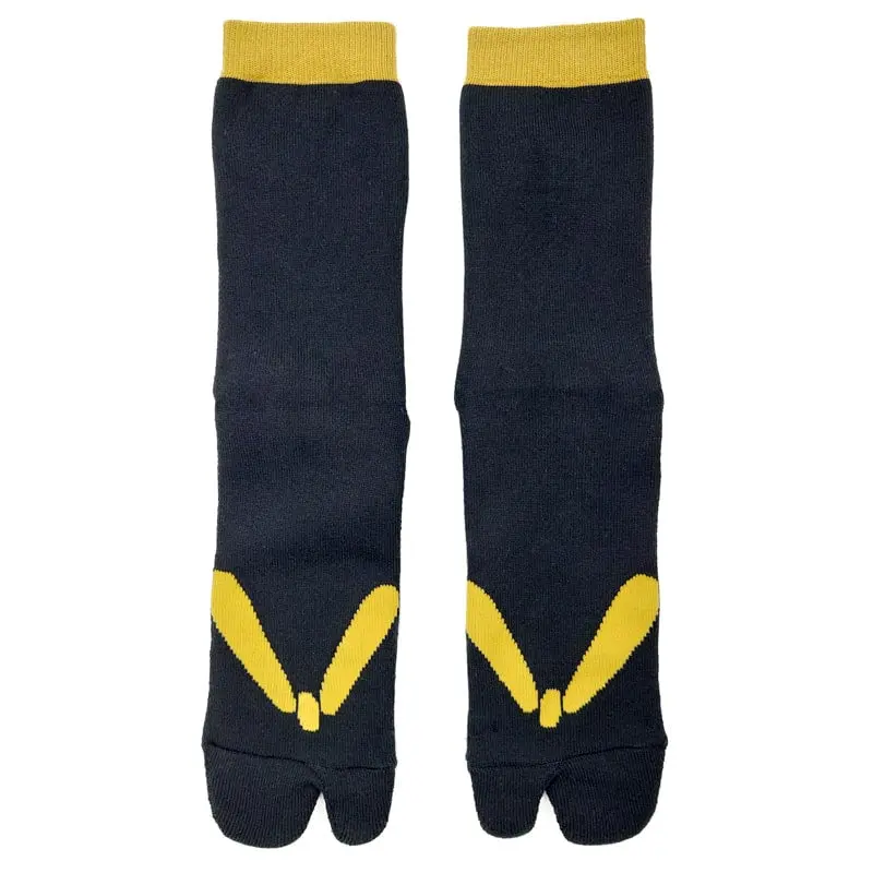 Calcetines Japoneses Chanclas - Negro