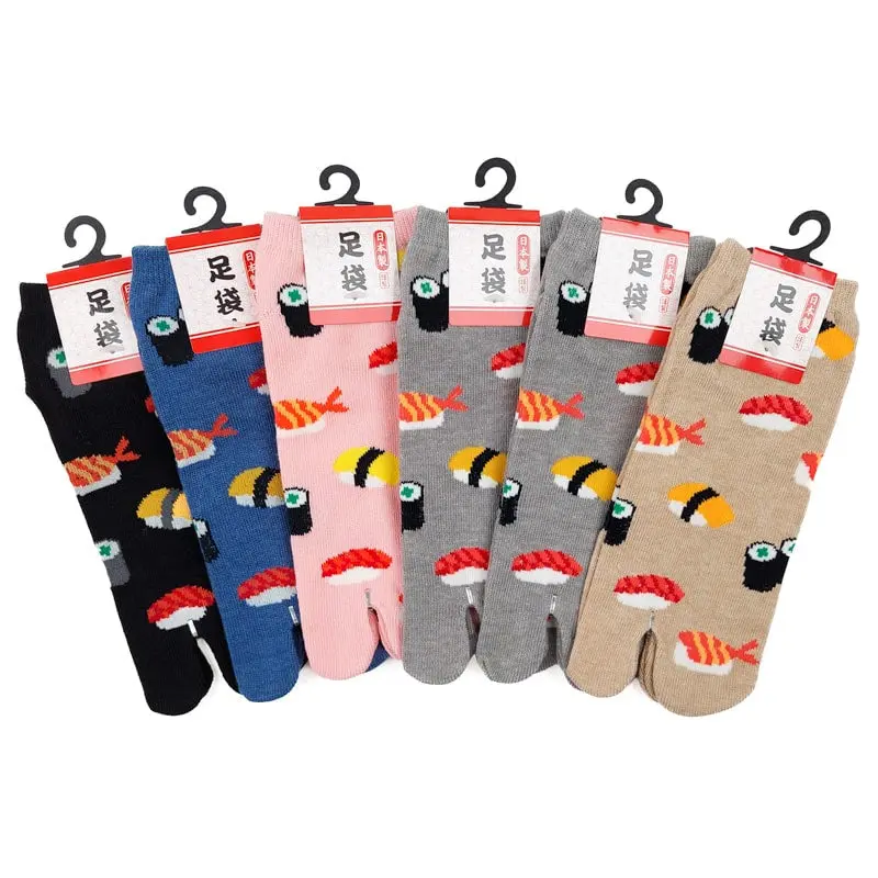 Calcetines Tabi Sushi - 6 Pares