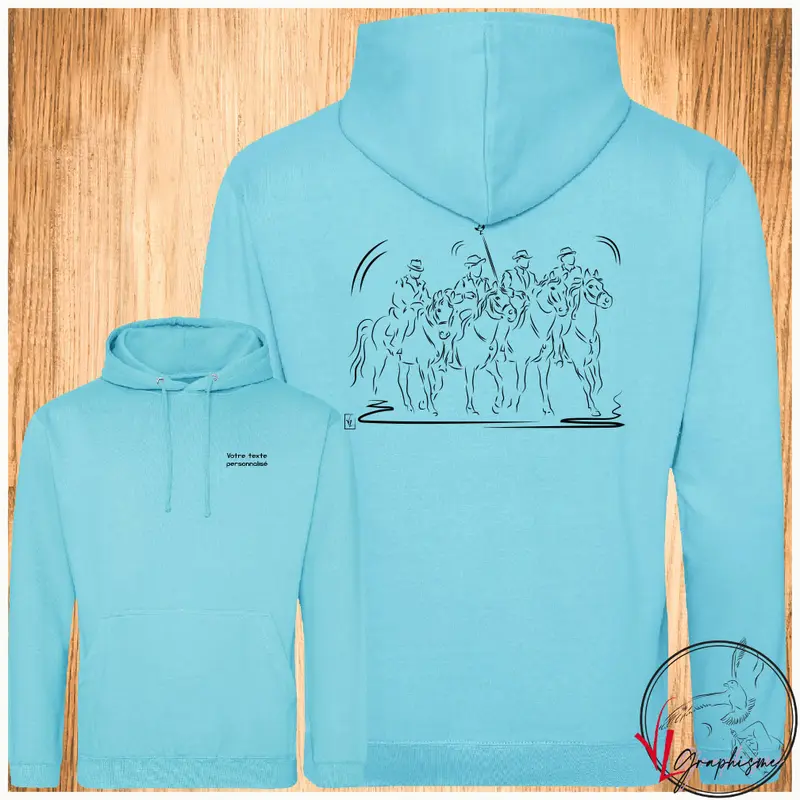 Camargue Abrivado Gardian & Taureau sweat-shirt