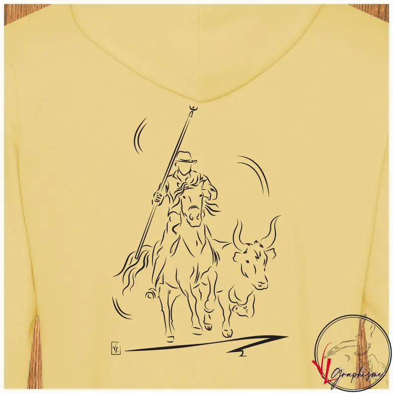 Camargue Abrivado Manade Gardian & Taureau Sweat-shirt