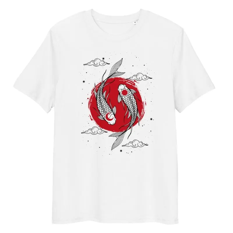 Camiseta Japonesa Duo Carpa Koi