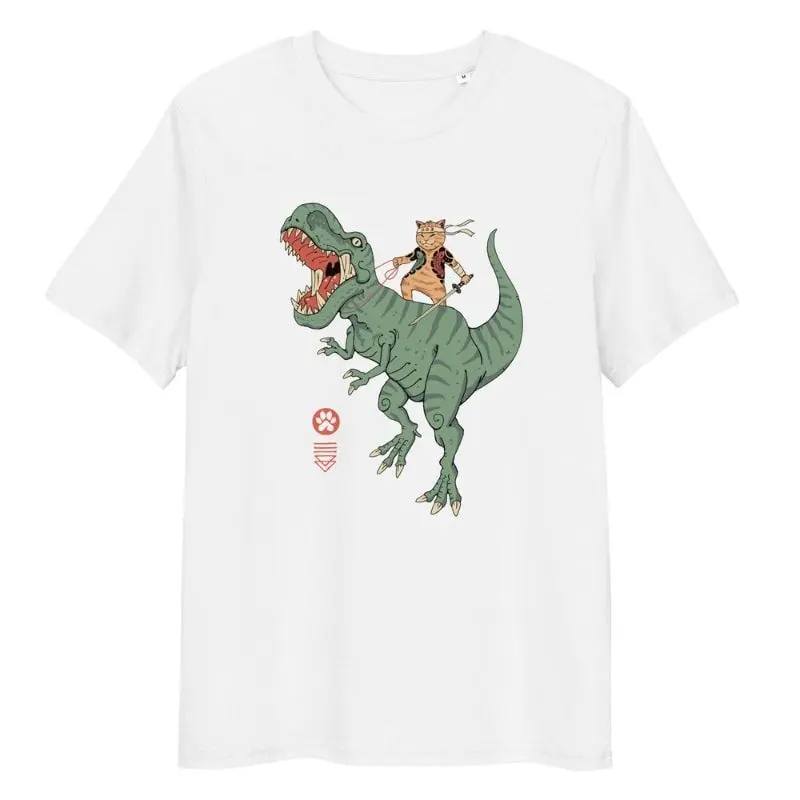 Camiseta Japonesa Neko T-Rex