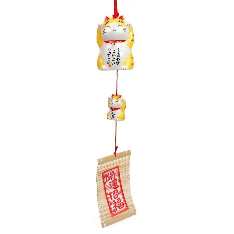 Campanilla Japonesa Maneki Neko