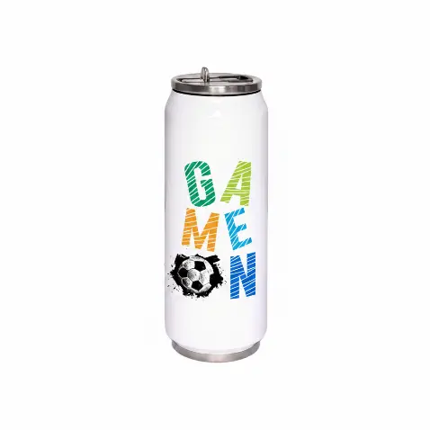 Canette Isotherme 380ml Blanche (Acier Inox)