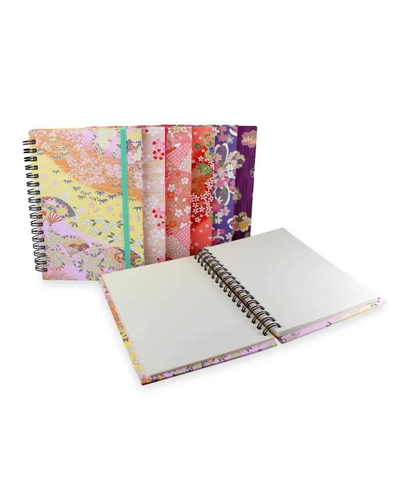 Carnet à spirales Yuzen