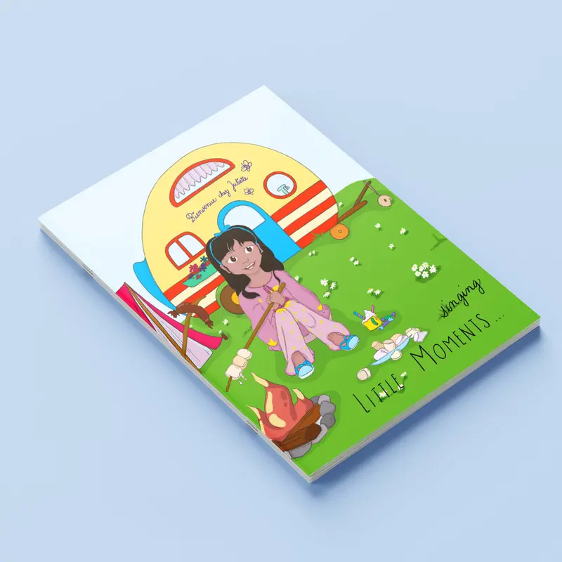 Carnet A5 "Bassin d'Arcachon" Camping - Les deux copines