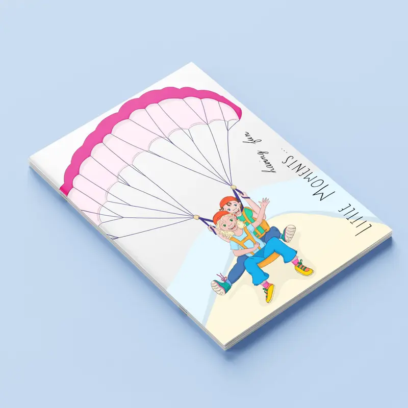 Carnet A5 "Bassin d'Arcachon" Parapente Duo