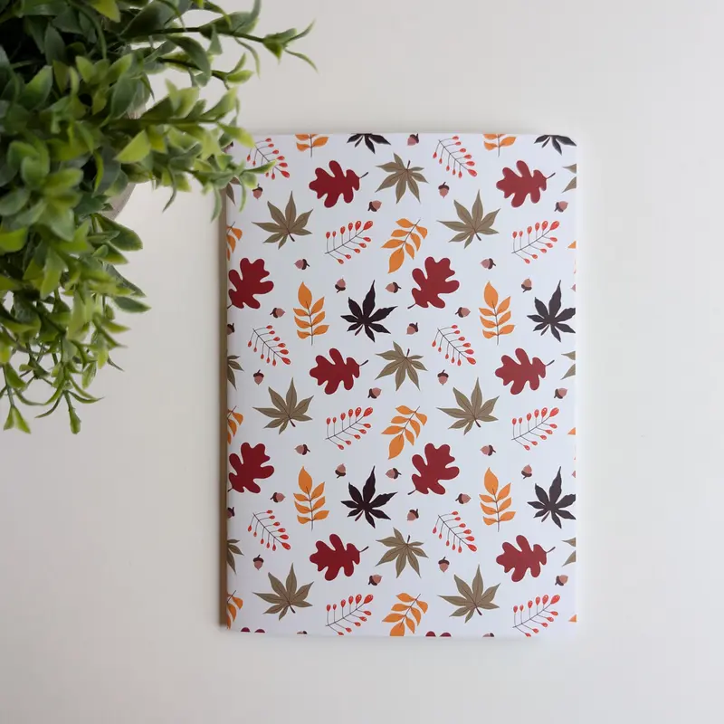 Carnet A5 - Reliure agrafée - Automne