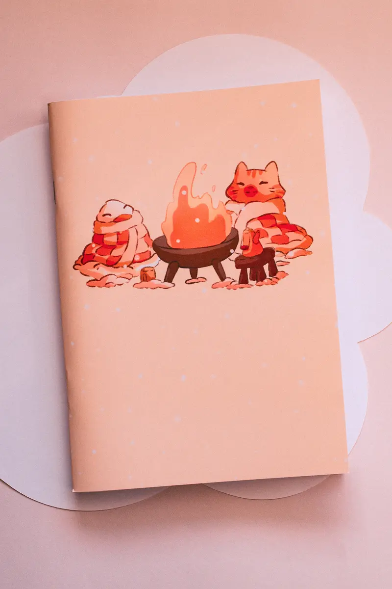 Carnet - Feu hivernal