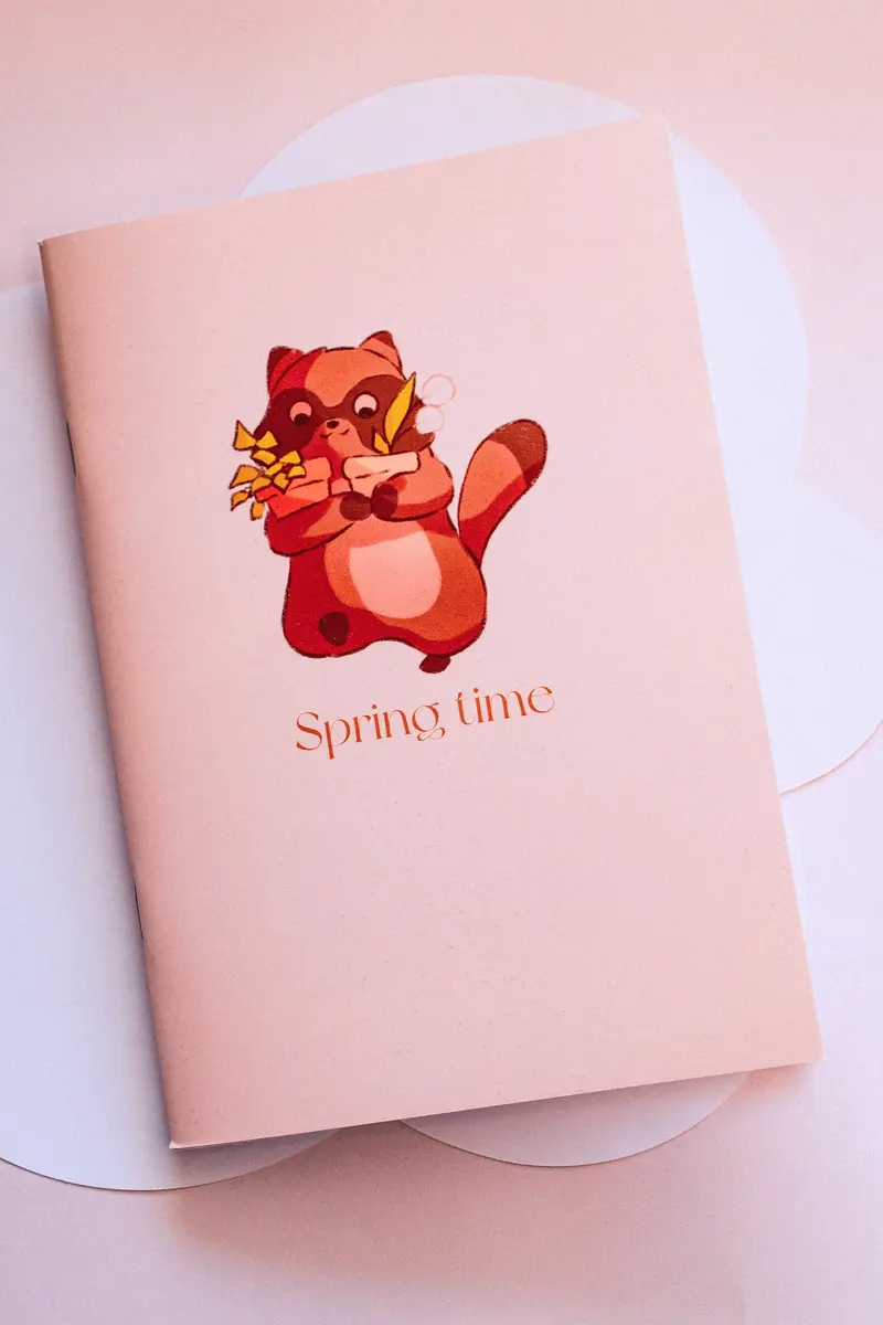 Carnet - Petit tanuki