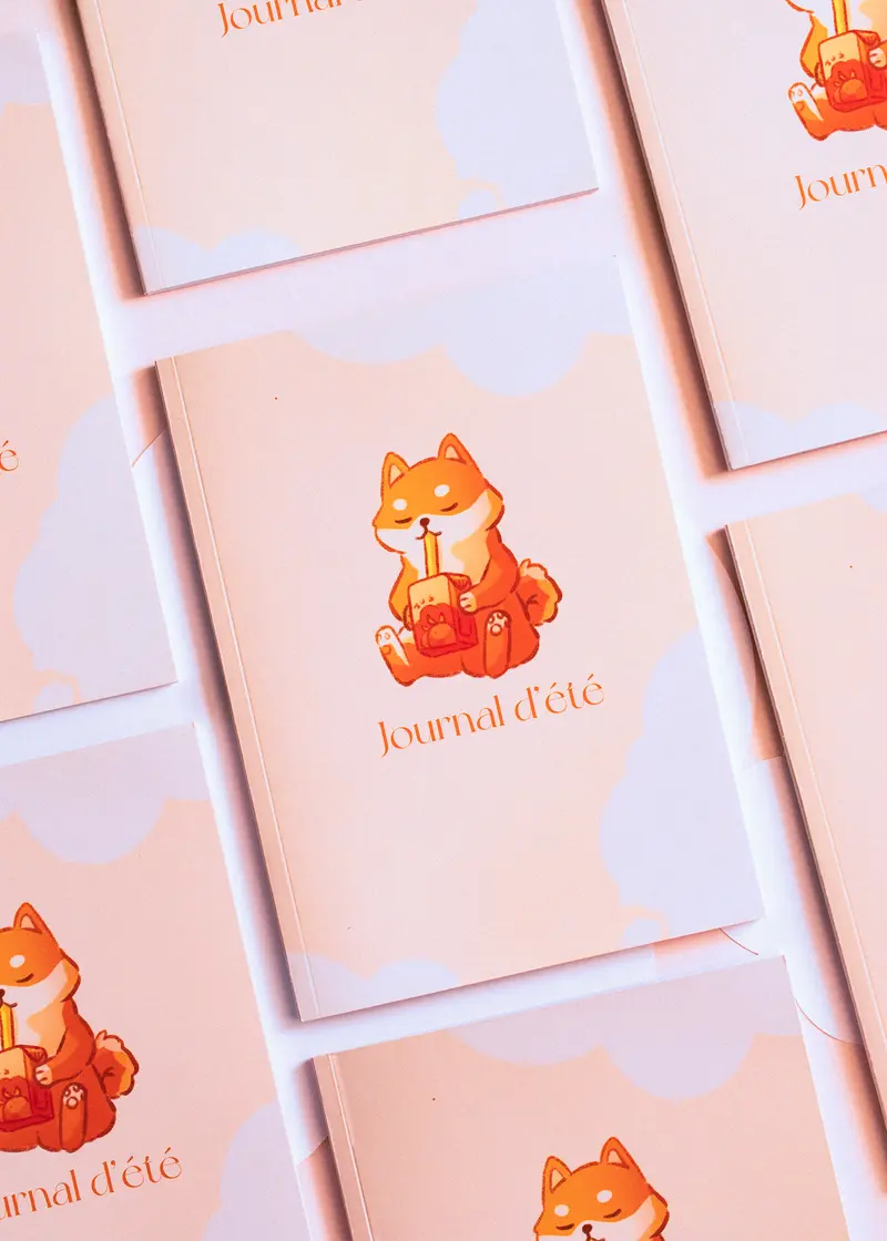 Carnet - Shiba d'été