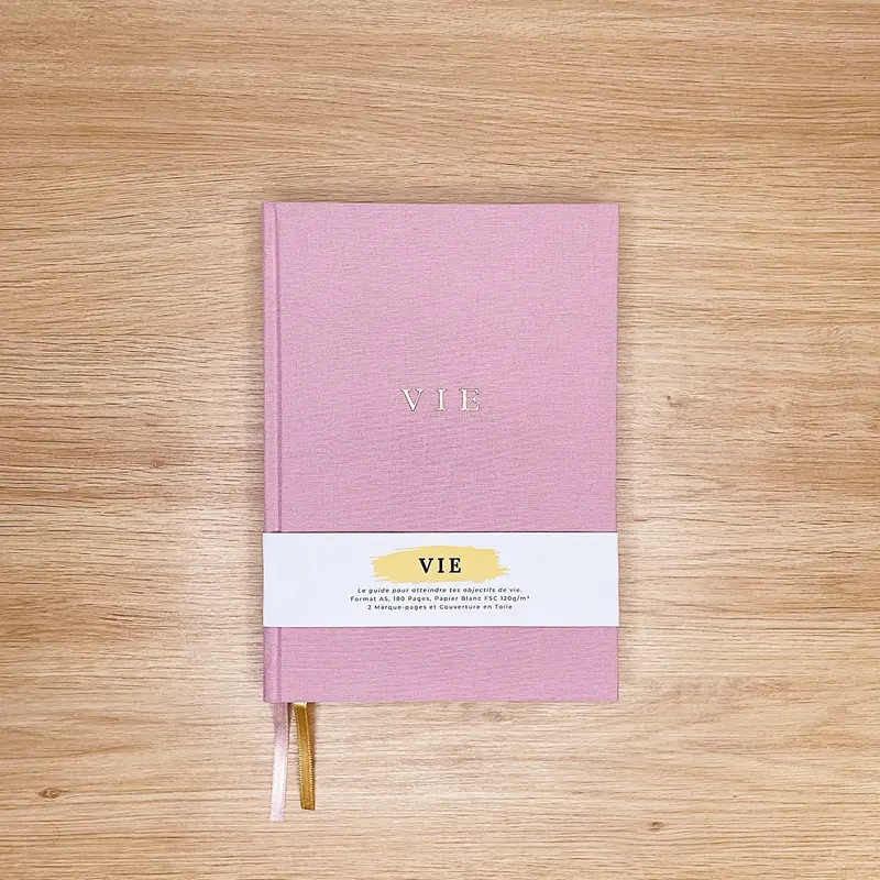 Carnet VIE "Pivoine" - Carnet A5
