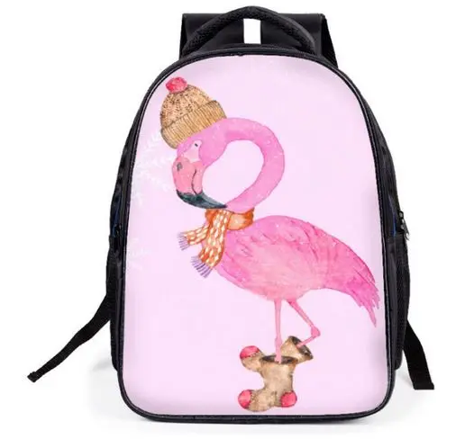 Cartable Flamant Rose Humour