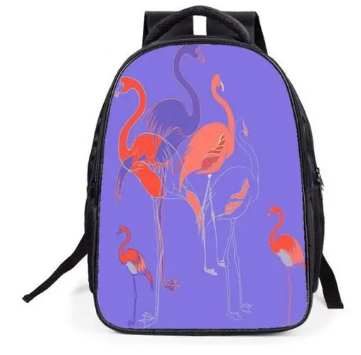 Cartable Flamant Rose Lavande