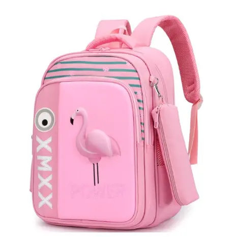 Cartable Flamant Rose Princesse