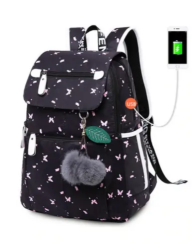 Cartable Papillon USB