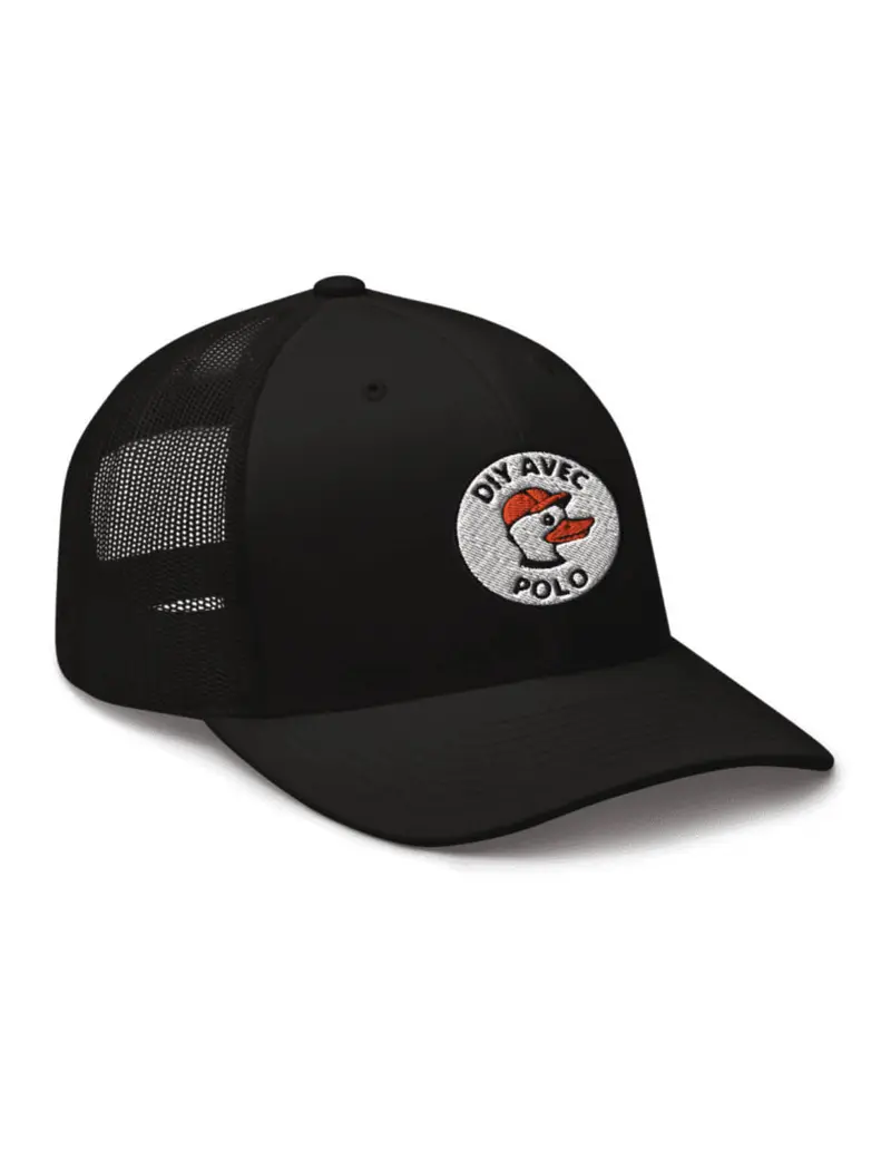 Casquette Brodé DIY avec POLO