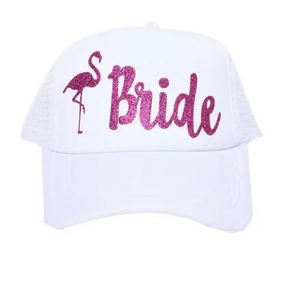 Casquette Femme Flamant Rose Blanc