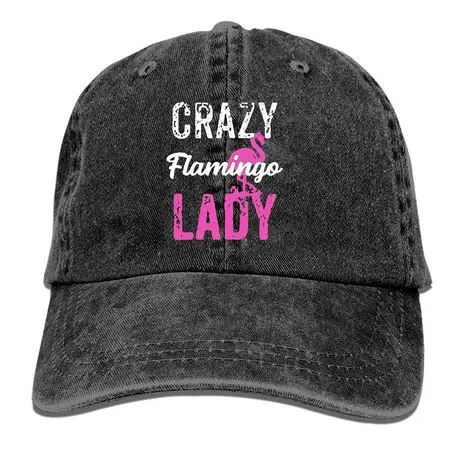 Casquette Flamant Rose Crazy Gris