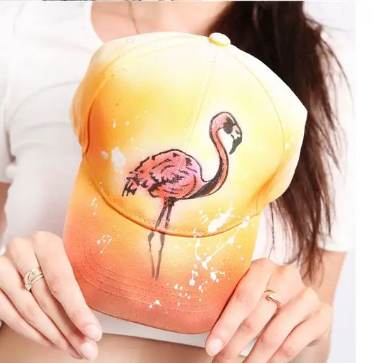 Casquette Flamant Rose Femme