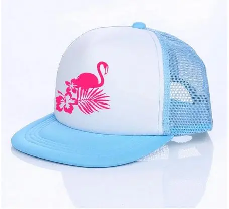 Casquette Flamant Rose Florida Bleu