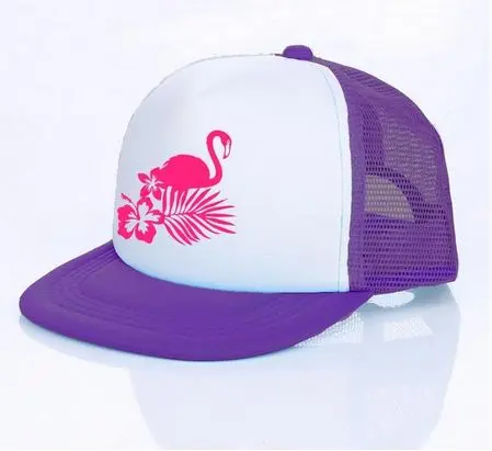 Casquette Flamant Rose Florida Parme