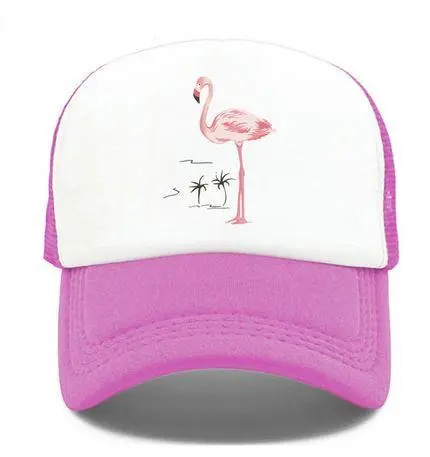 Casquette Flamant Rose HipHop Fuchsia