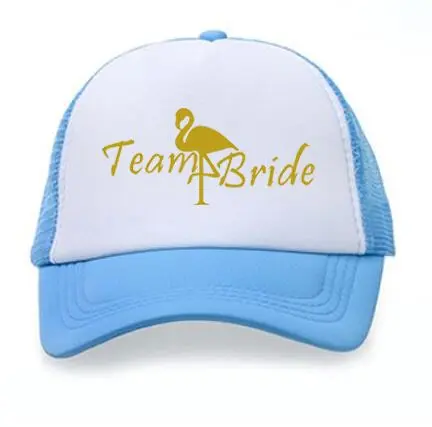 Casquette Flamant Rose Team Bleu