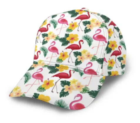 Casquette Flamant Rose Tropical