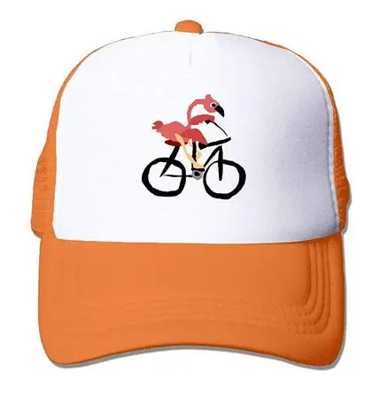 Casquette Flamant Rose Vélo Corail