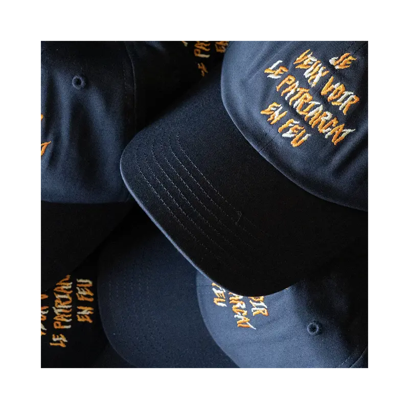 Casquette Je veux voir le patriarcat en feu — Coton bio