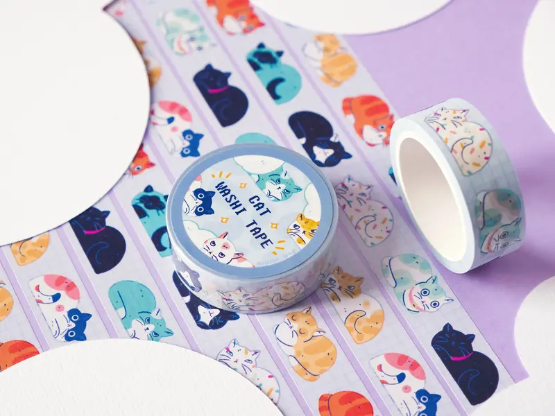 Cat Washi Tape