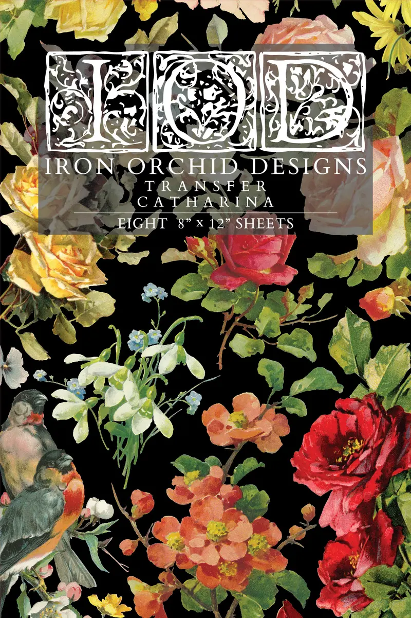Catherina Transfer par Iron Orchid Designs Lancement IOD printemps 2025