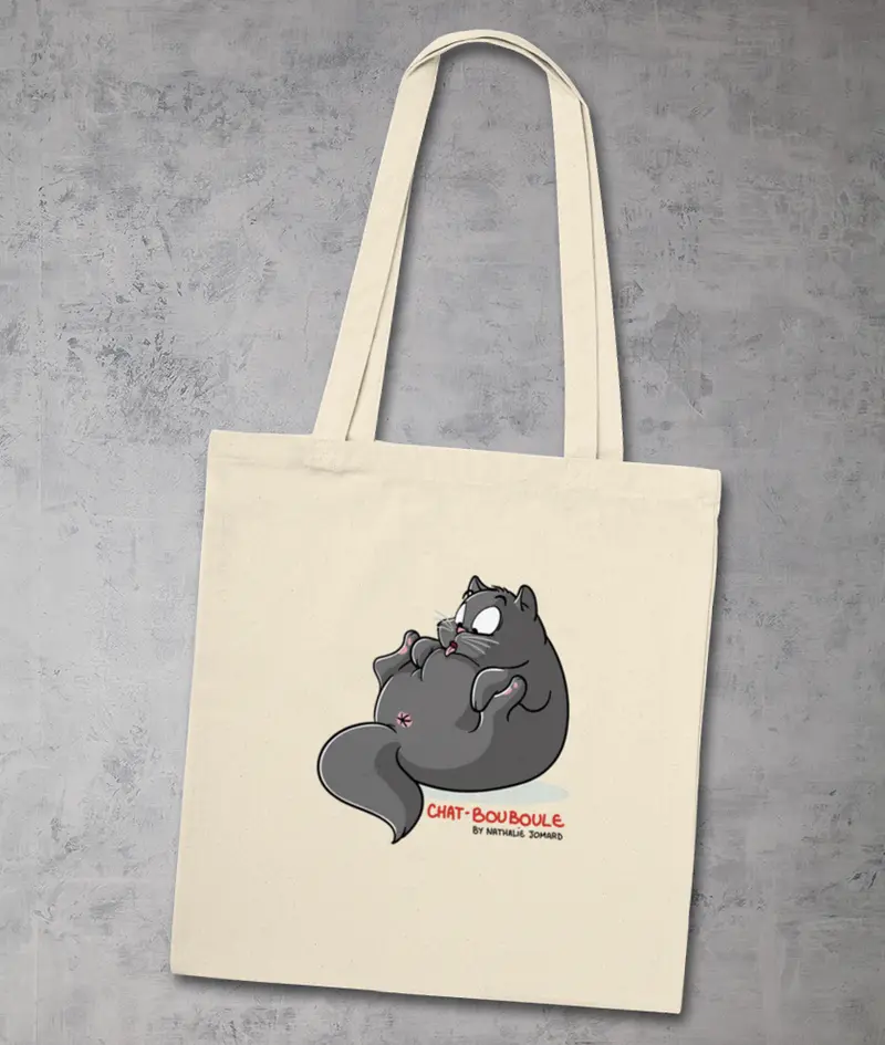 Chat-Bouboule by Nathalie Jomard - Tote bag Premium
