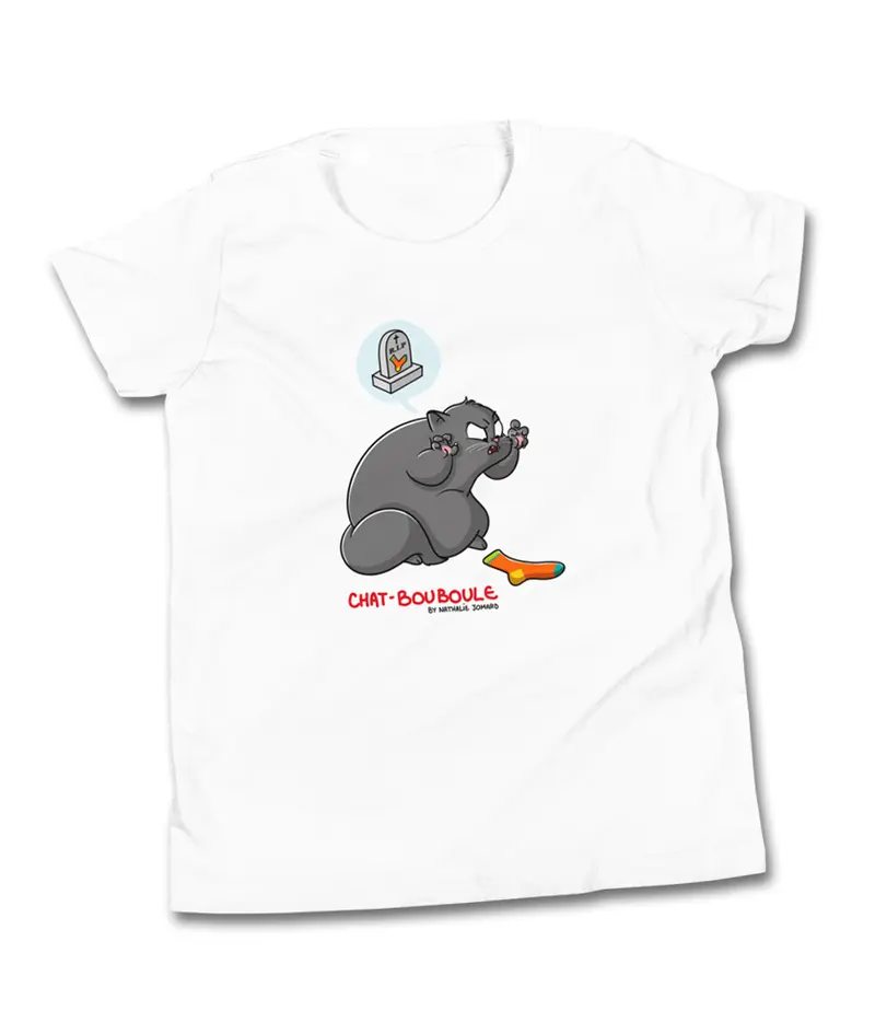 Chat-Bouboule #Féroce by Nathalie Jomard - T-shirt premium pour enfants