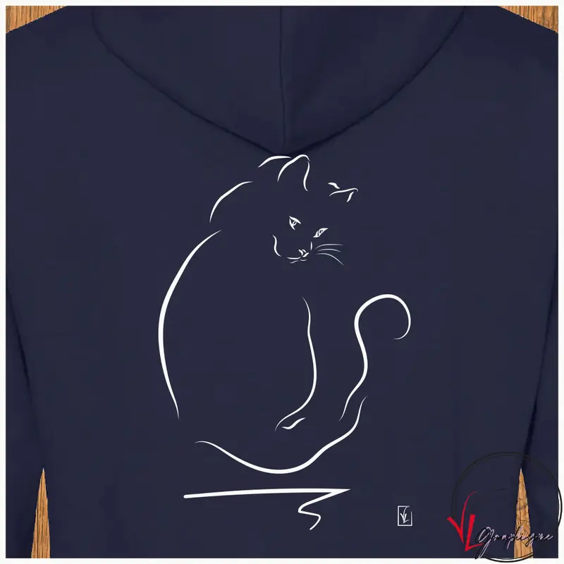 Chat de dos Sweat-shirt