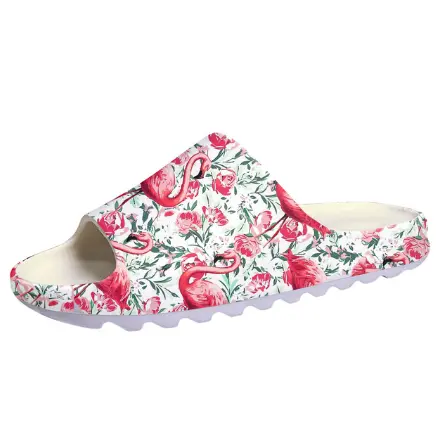 Chaussons d'Été Flamant Rose (sabot)