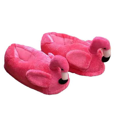 Chaussons Flamant Rose Fuchsia