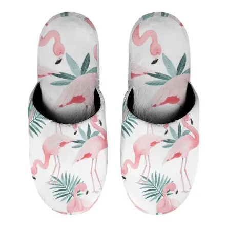 Chaussons Flamant Rose Jungle