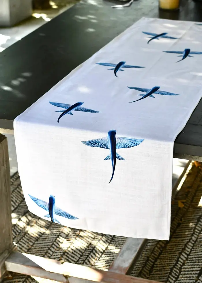 Chemin de table en coton
