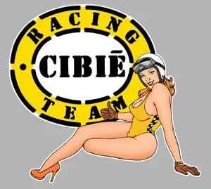 CIBIE TEAM RACING PINUP PA173