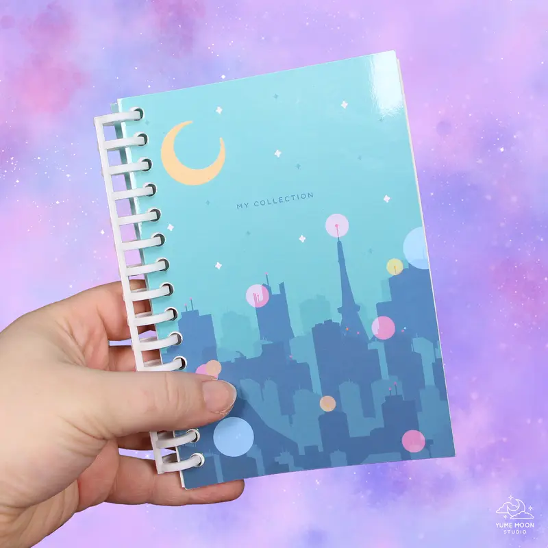 City Skyline A6 Reusable Sticker Book