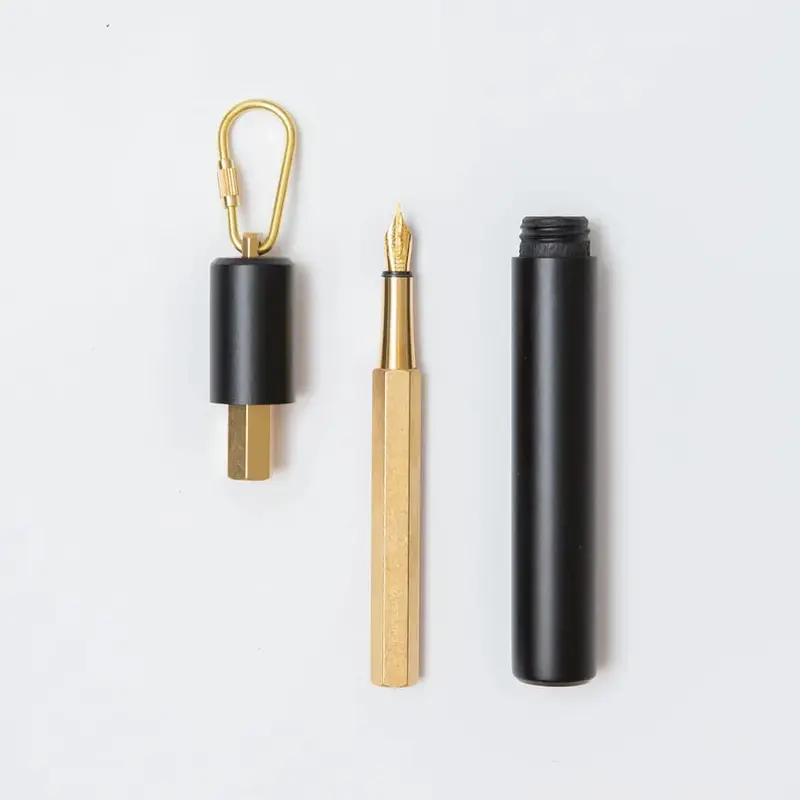 Classic Revolve - Portable Fountain Pen(Brass M)